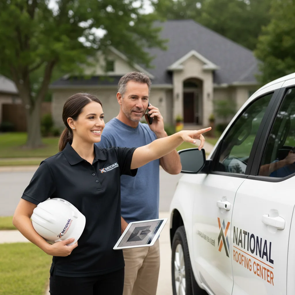 National Roofing Center customer support in Fairbank